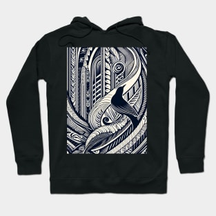 Discover Aotearoa's Cultural Tapestry: Authentic Maori Art in Vibrant Illustrations Hoodie